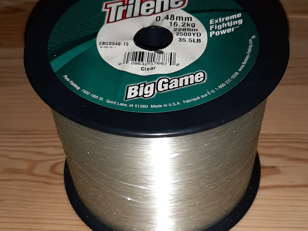 Billede 1 - Fiskeline, spole med 2285 Meter. Ny