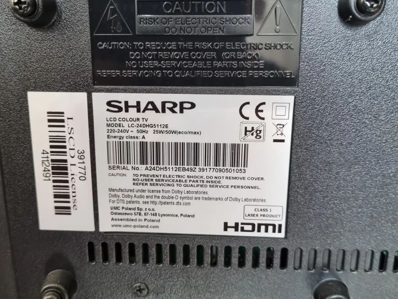Billede 4 - TV Sharp LCD