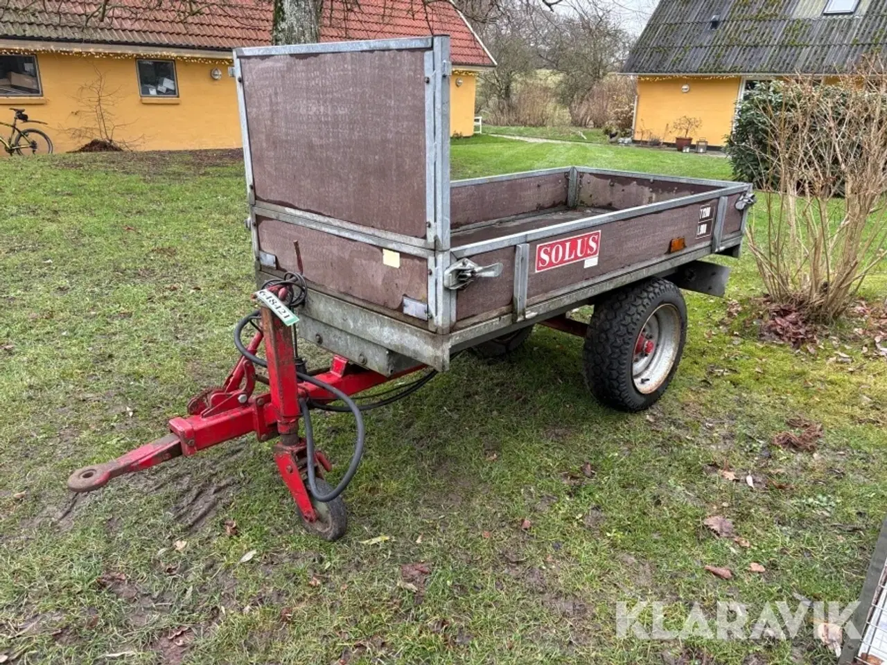 Billede 1 - Tipvogn Solus 102 1200kg