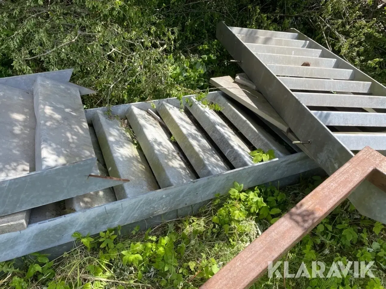 Billede 7 - Trapper galvaniseret jern