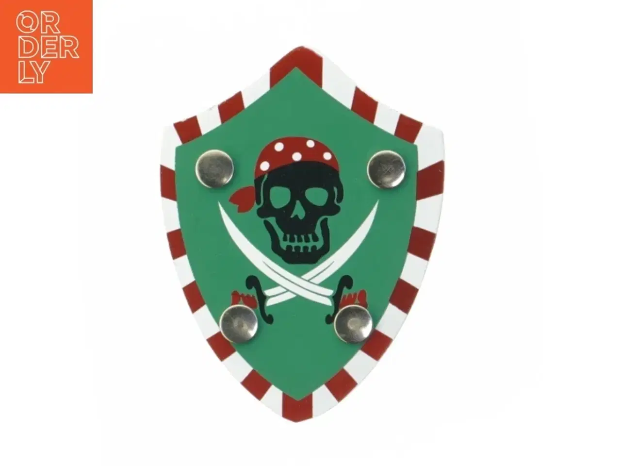 Billede 1 - Pirat skjold til børn fra Magni (str. 26x12 cm)