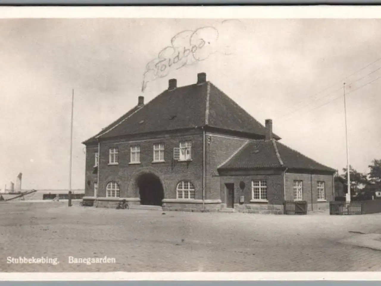 Billede 1 - Stubbekøbing - Banegaarden - Postkort - Ubrugt