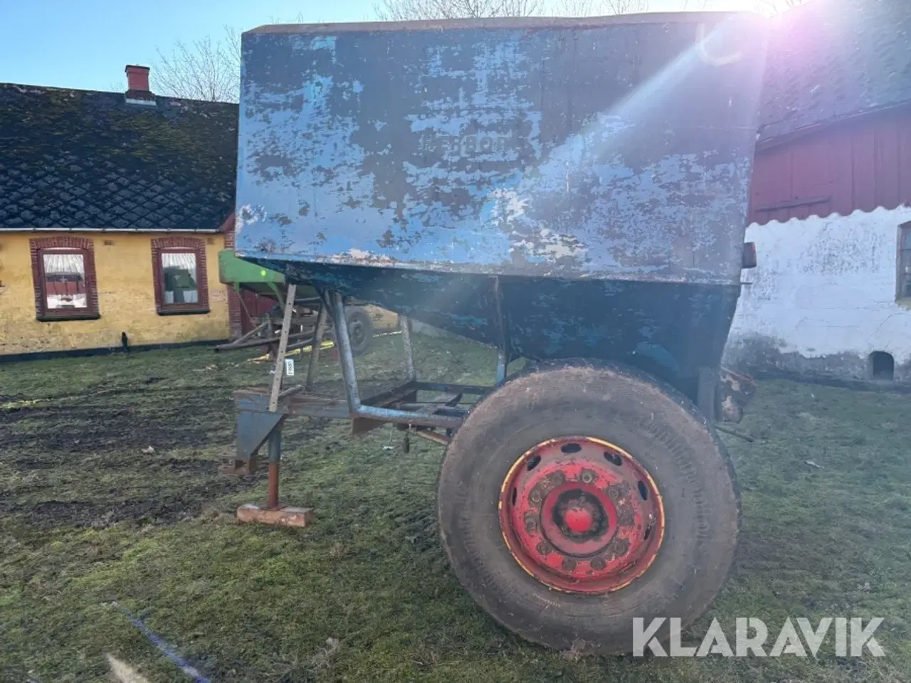 Billede 8 - Kornvogn Herborg med bundudløb