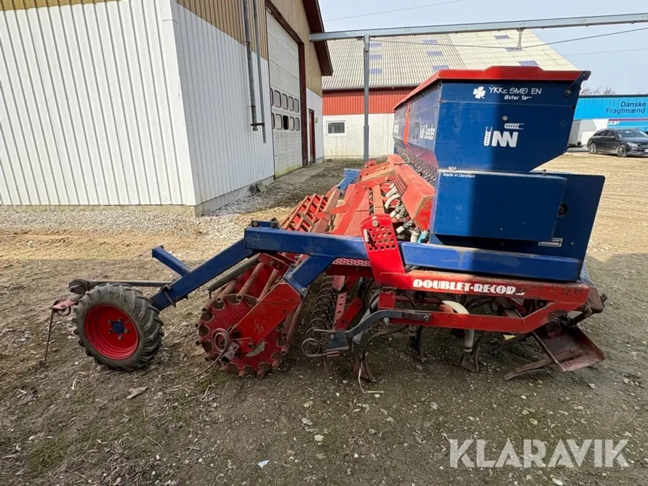 Billede 6 - Såmaskine Nordsteen Kulti-Seeder med dobbelt-Record såbedsharve