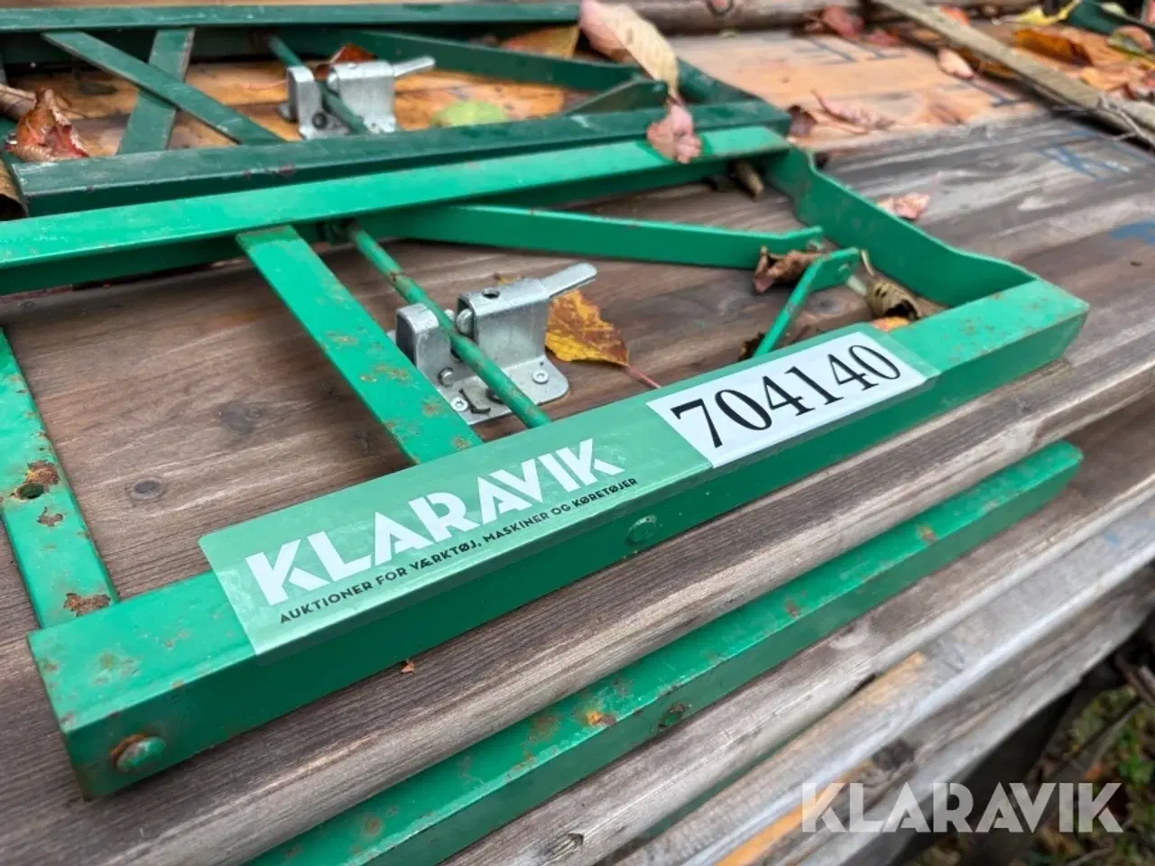 Billede 8 - Folde bænke og bordplader 1 Palle 15styk bænke & 10 bordplader