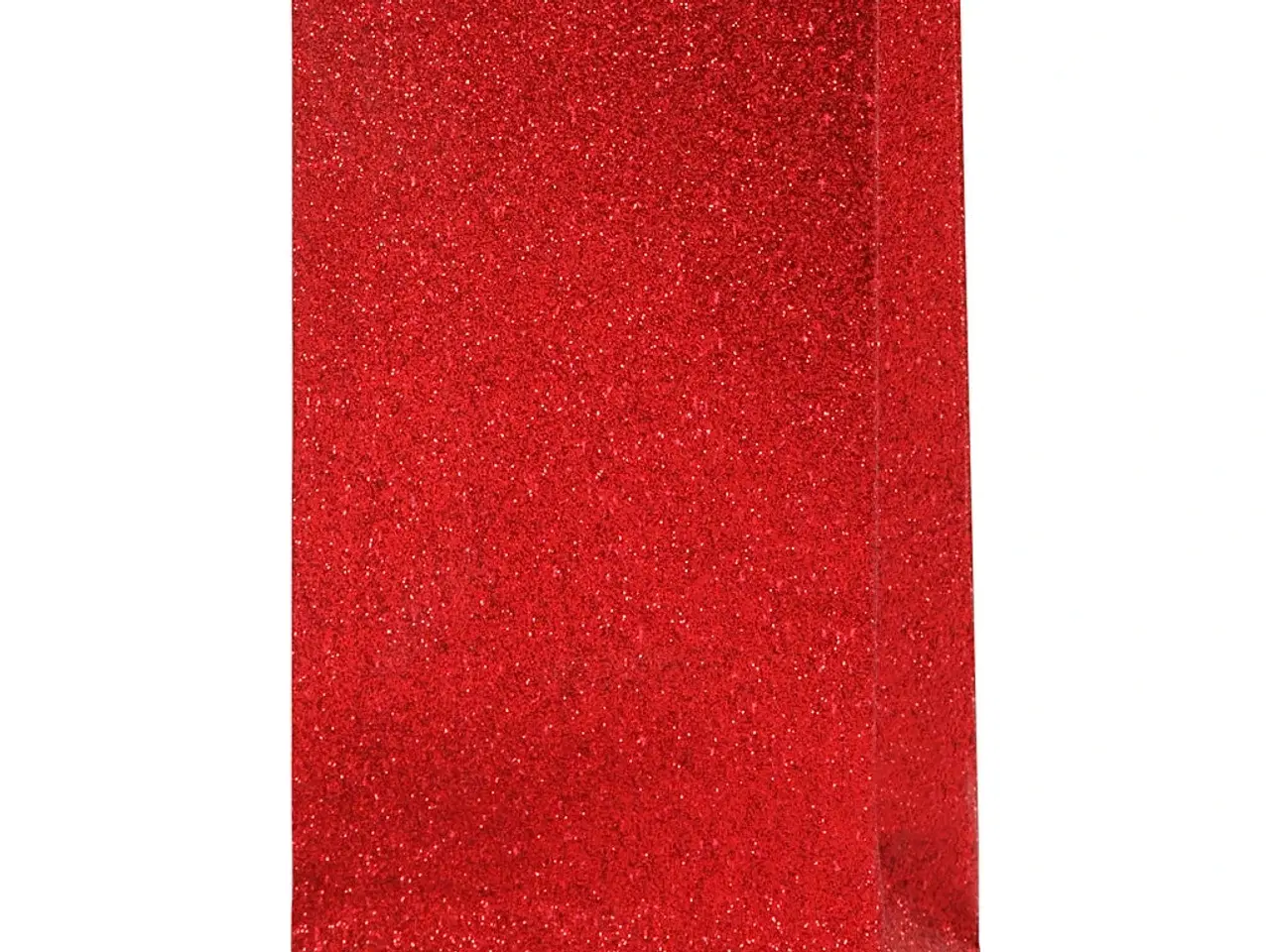 Billede 1 - Røde Glitter Papirposer med Klodsbund - 8 stk.
