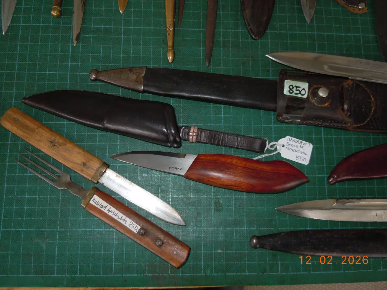 Billede 15 - Dolke, bajonetter og knive, forskellige typer.