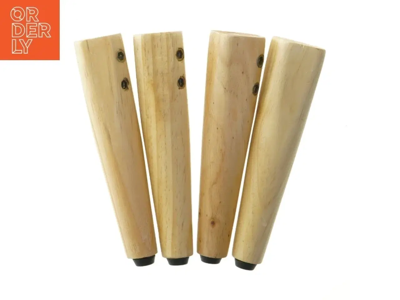 Billede 1 - Træmøbelben (str. 23 cm)