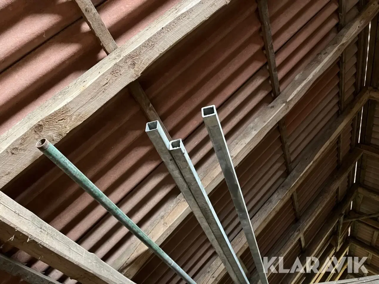 Billede 5 - Galvaniserede firkantprofiler 50x50mm 6meter 3 styk