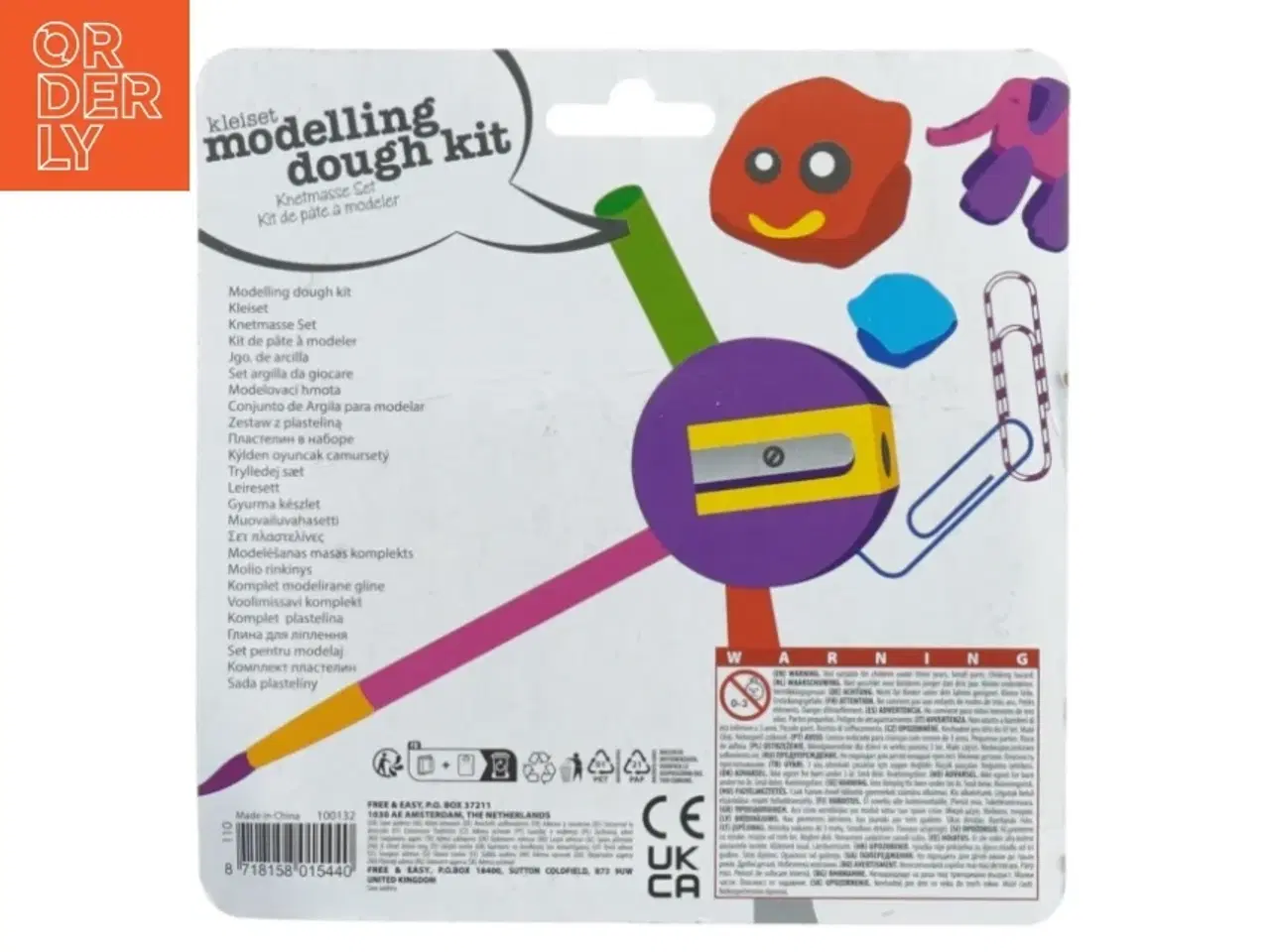 Billede 2 - Modellervoks sæt fra Free & Easy (str. 12 styk)