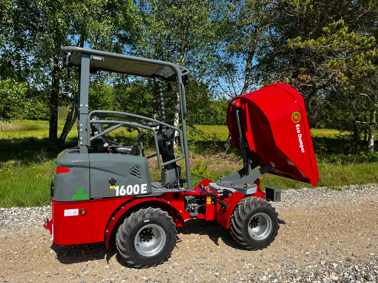 Billede 4 - Elektrisk minidumper Eco Dumper 1600E