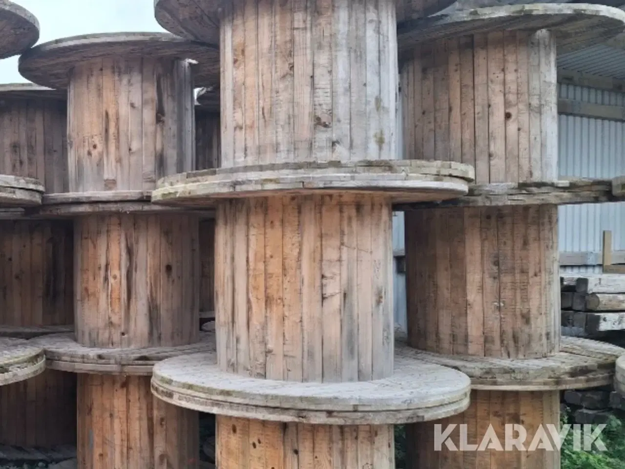 Billede 2 - Kabeltromle ø150cm 5 styk