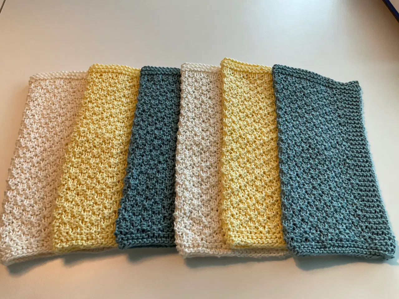 Billede 1 - 6 hjemmestrikkede karklude