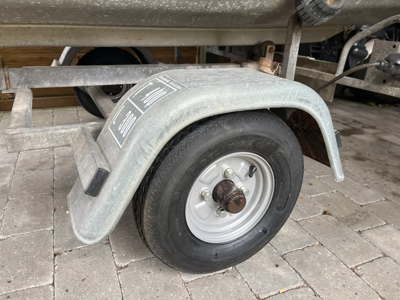 Billede 4 - Linder 410,Yamaha 4.hk.Brenderup trailer.