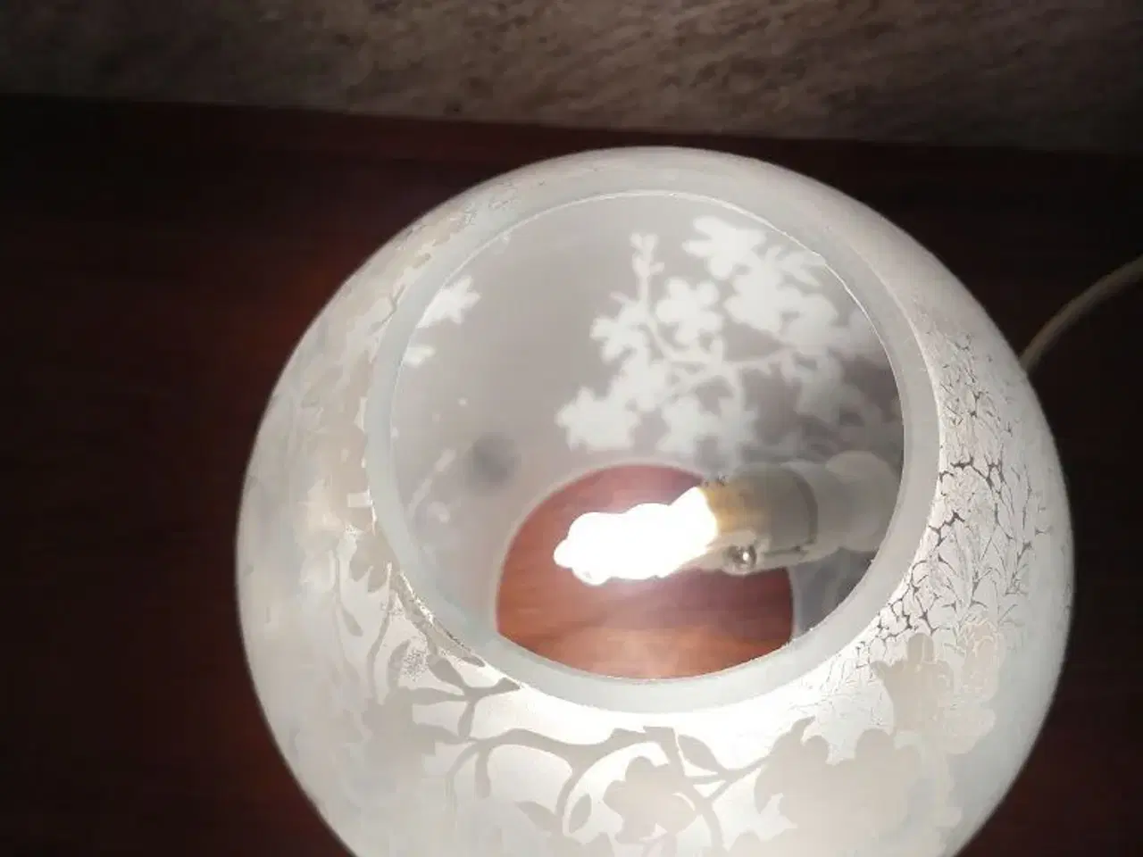 Billede 4 - Lille glaslampe