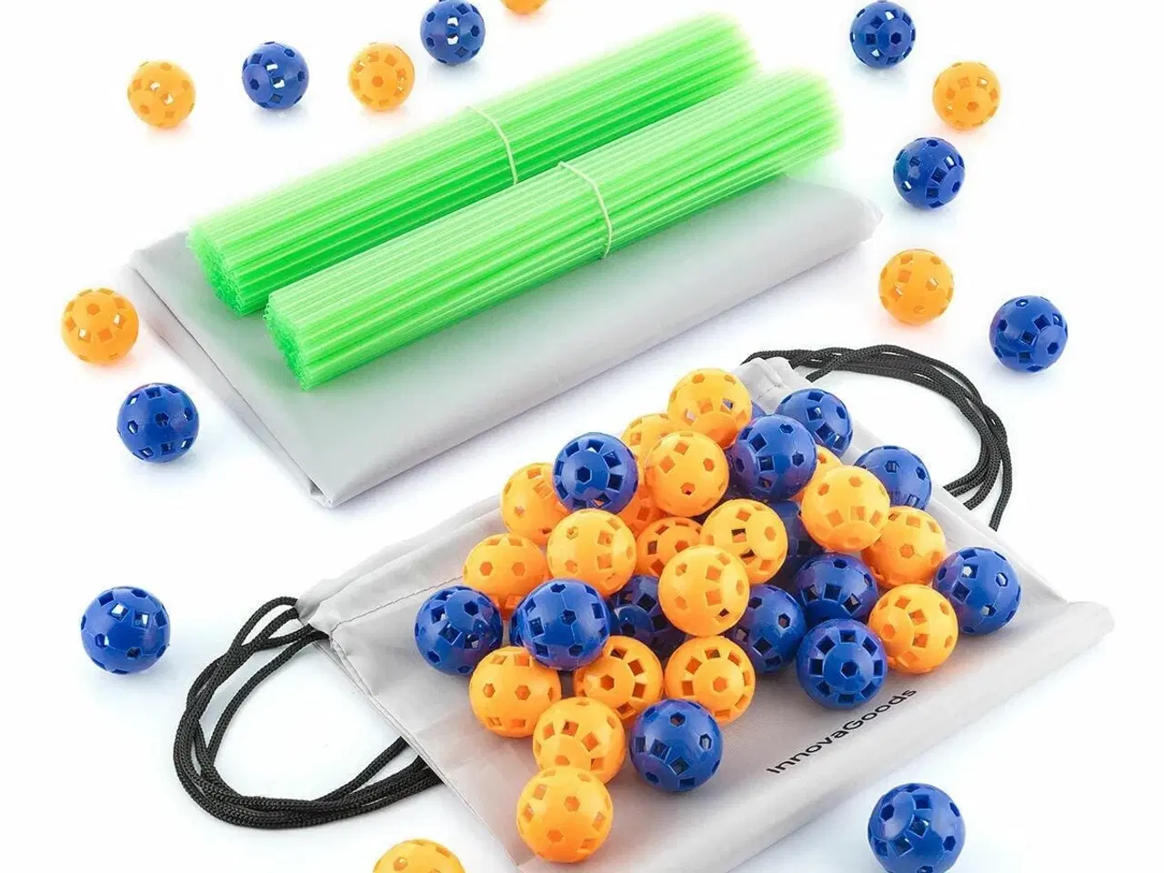 Billede 3 - Builkitt byggesæt til borg - 155 dele, lyser i mørke