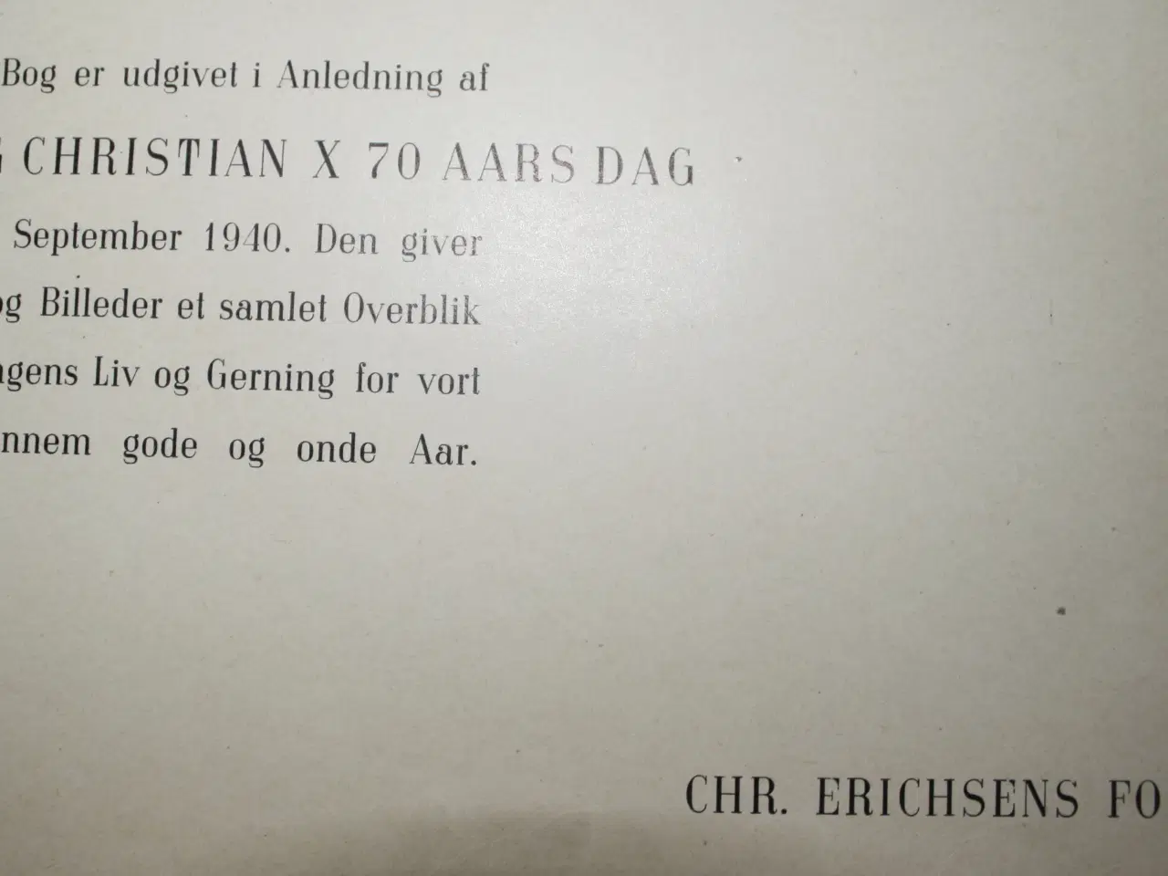 Billede 8 - Bog om Christian X