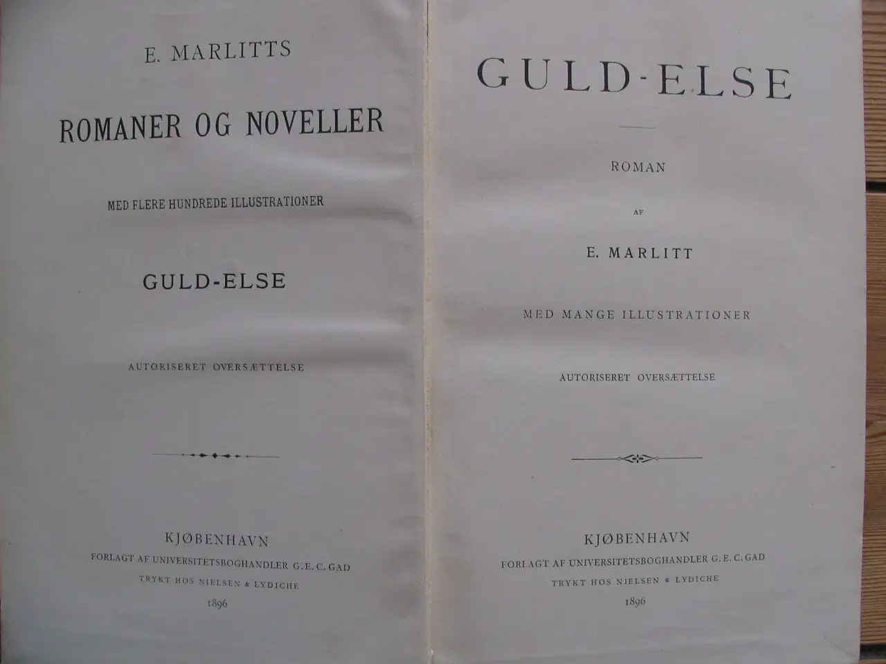 Billede 3 - E. Marlitte. Guld-Else., fra 1896