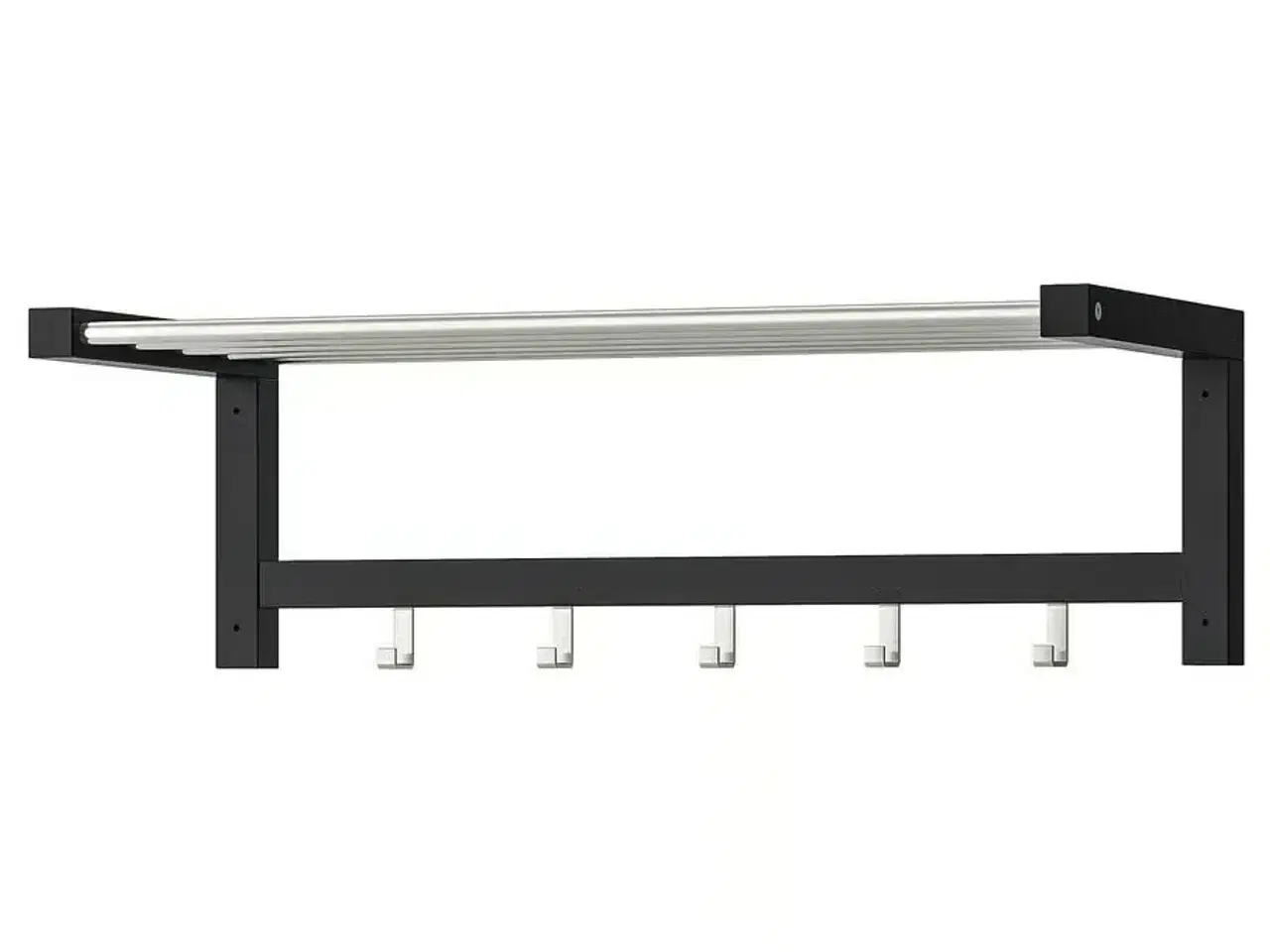 Billede 1 - Ikea Tulsig knag og skohylde sort