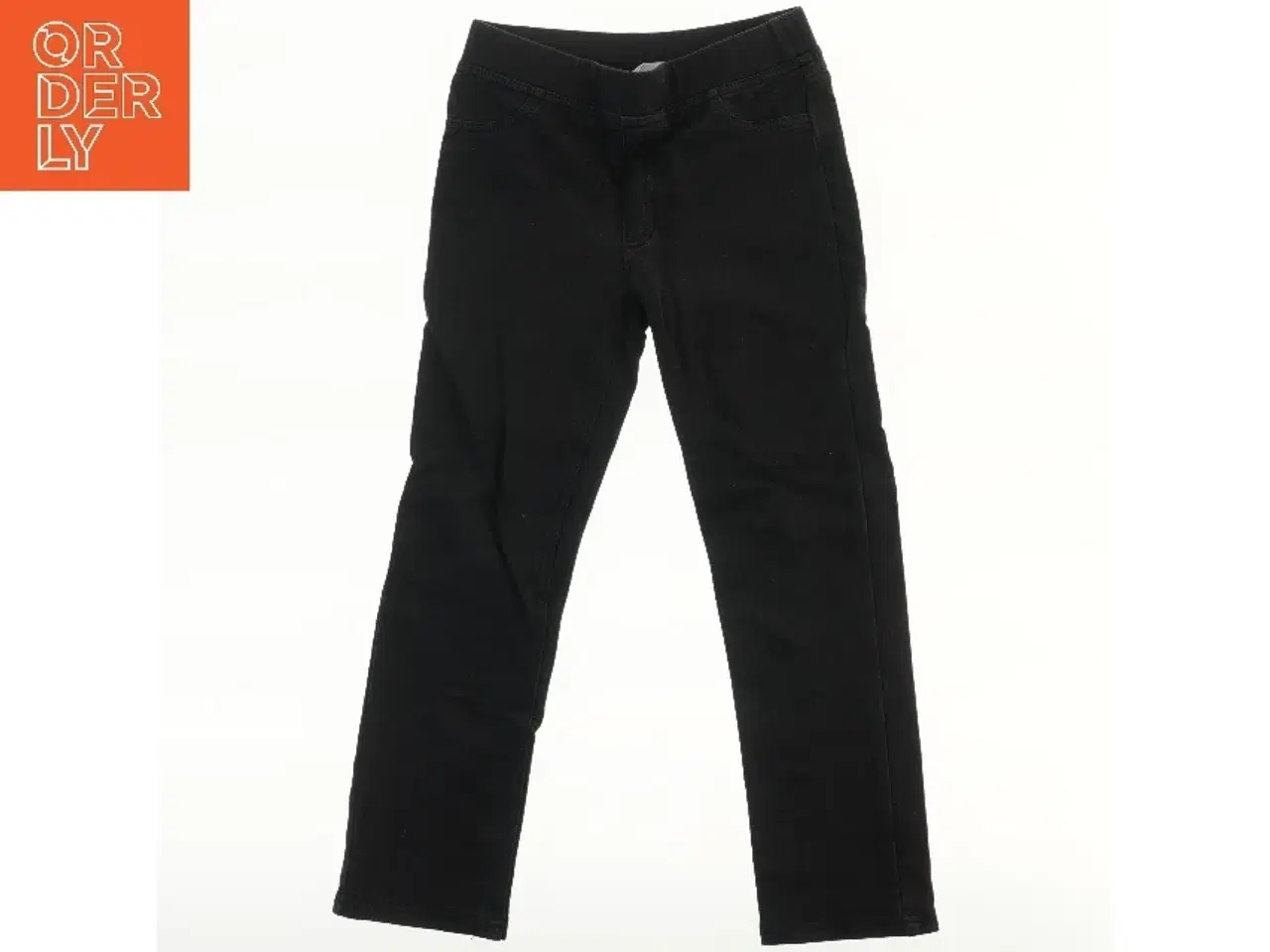 Billede 1 - Børne sorte bukser fra H&M (str. 122)
