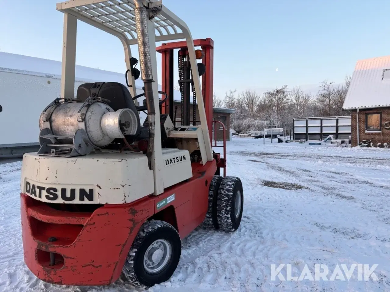 Billede 4 - Gaffeltruck Datsun F01 A18U