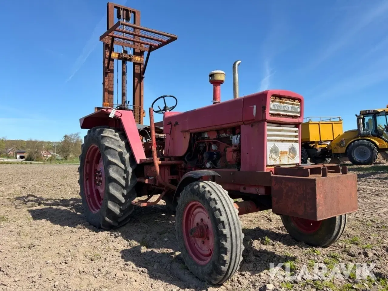 Billede 2 - Veterantraktor Volvo BM T 650 med byggelift