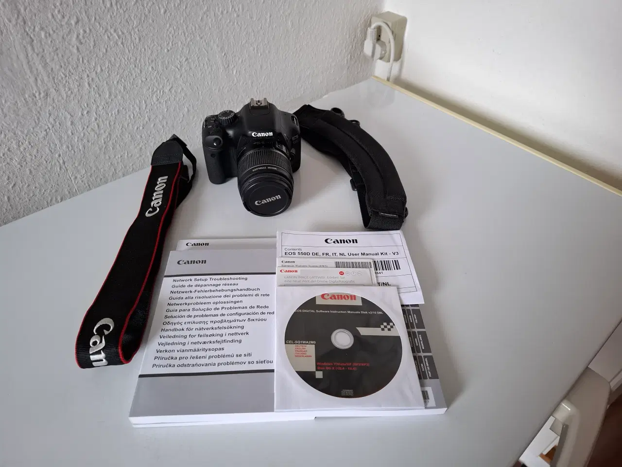 Billede 1 - Spejlreflexkamera Canon EOS550D