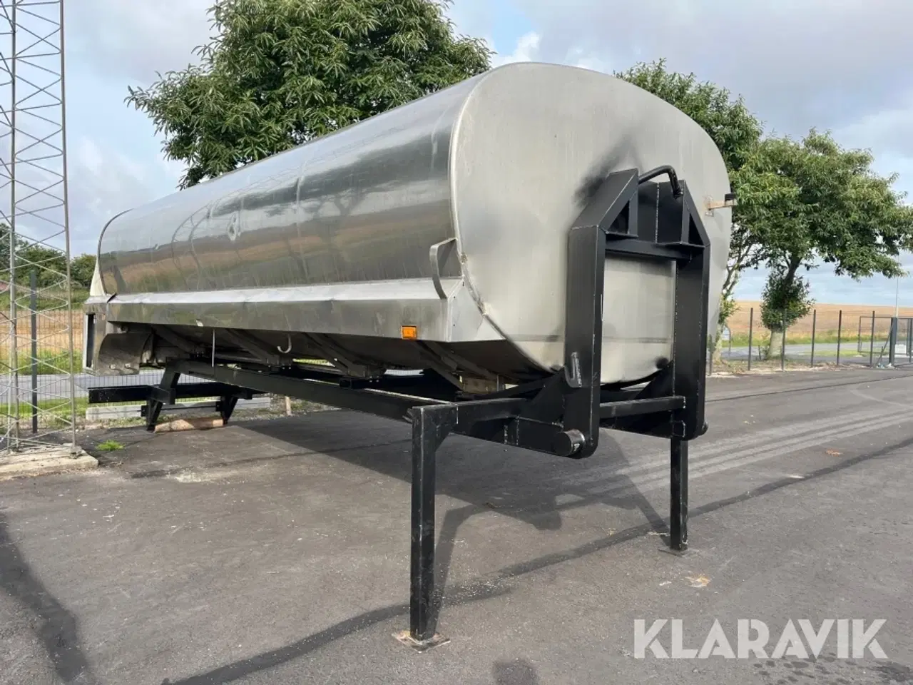 Billede 2 - Rustfri tank 20.000 liter til kroghejs - 4 kamre