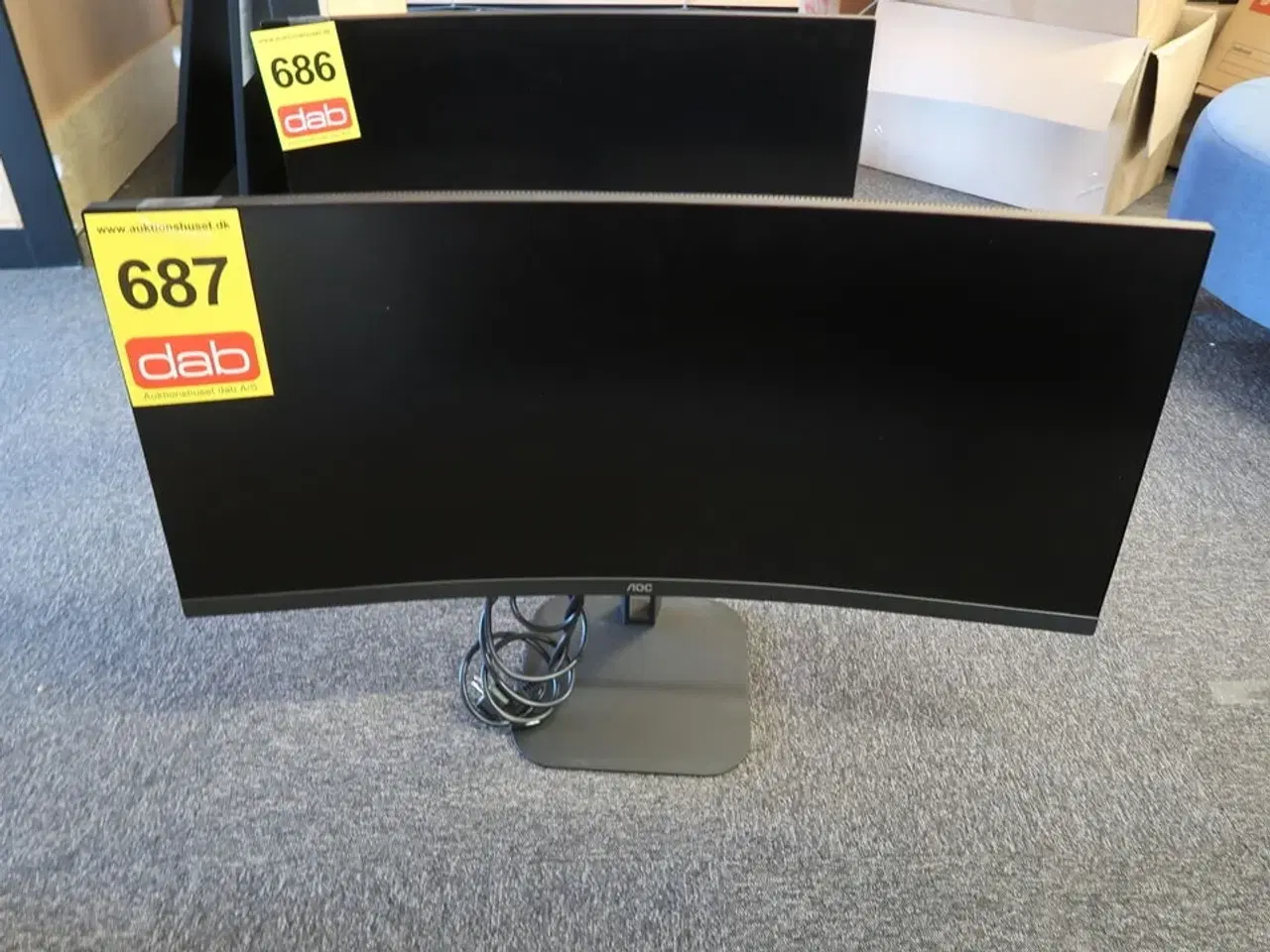 Billede 1 - Aoc CU34V5C 34" 3440 x 1440pixels VA 21:9 100Hz
