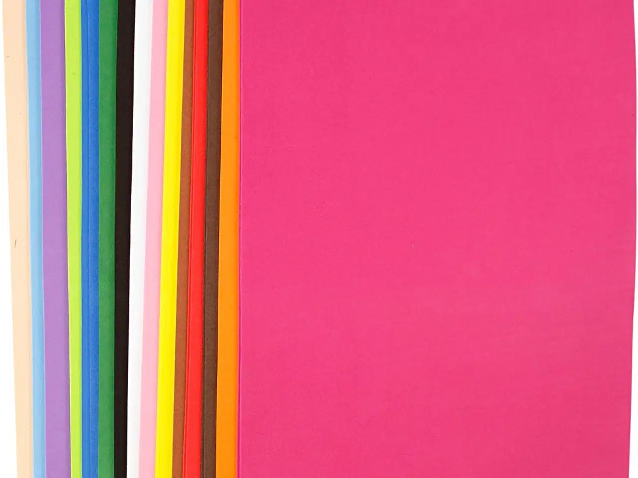 Billede 1 - Mosgummi A3 - 30 Assorterede Farver til Kreative Projekter