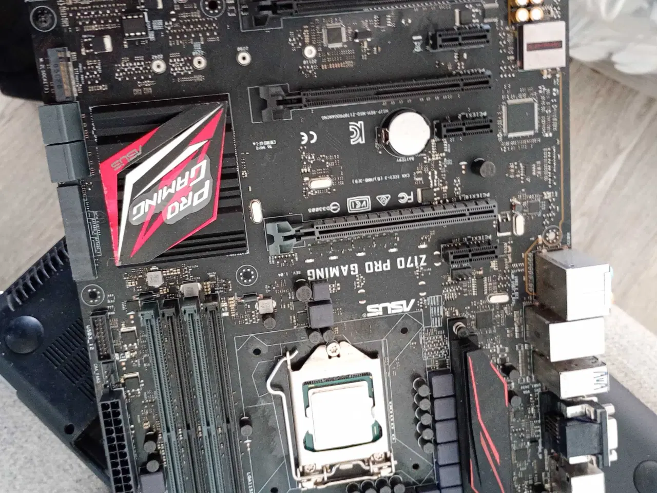 Billede 1 - Asus z170 Pro Gaming - I7 6700 CPU