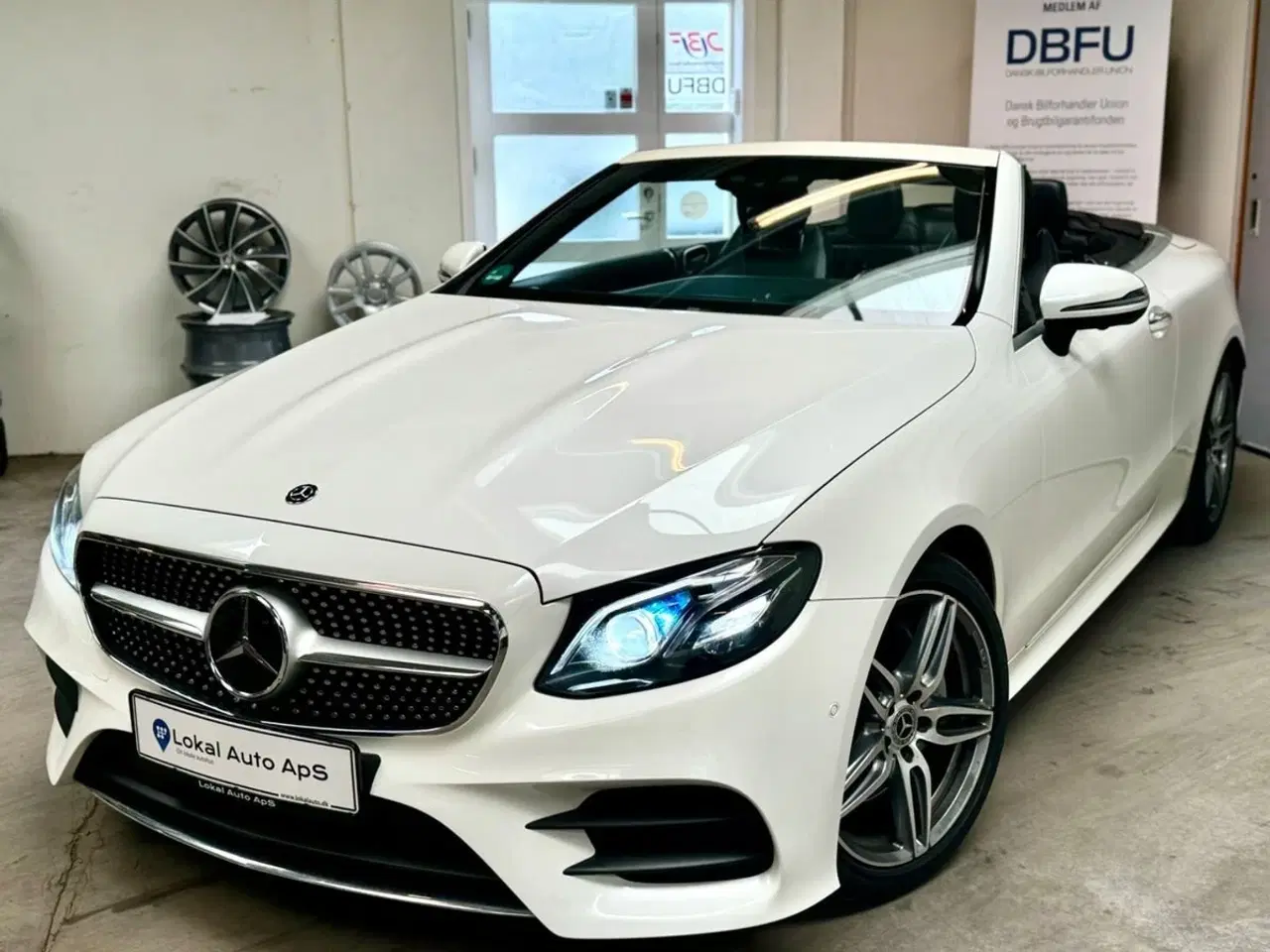 Billede 4 - Mercedes E220 d 2,0 AMG Line Cabriolet aut.