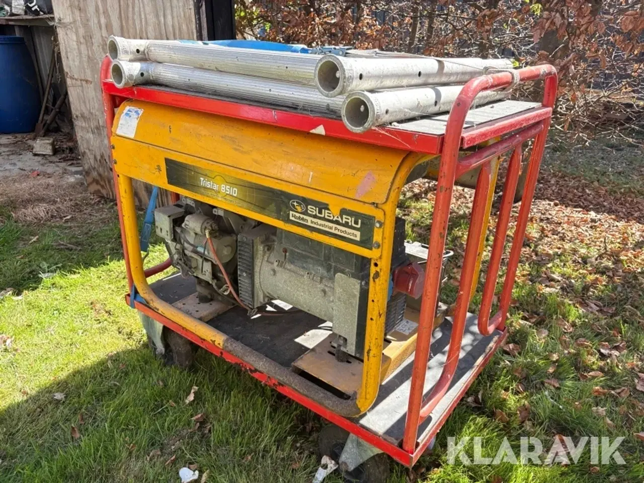 Billede 2 - Generator Subaru Tristar 8510 med vogn