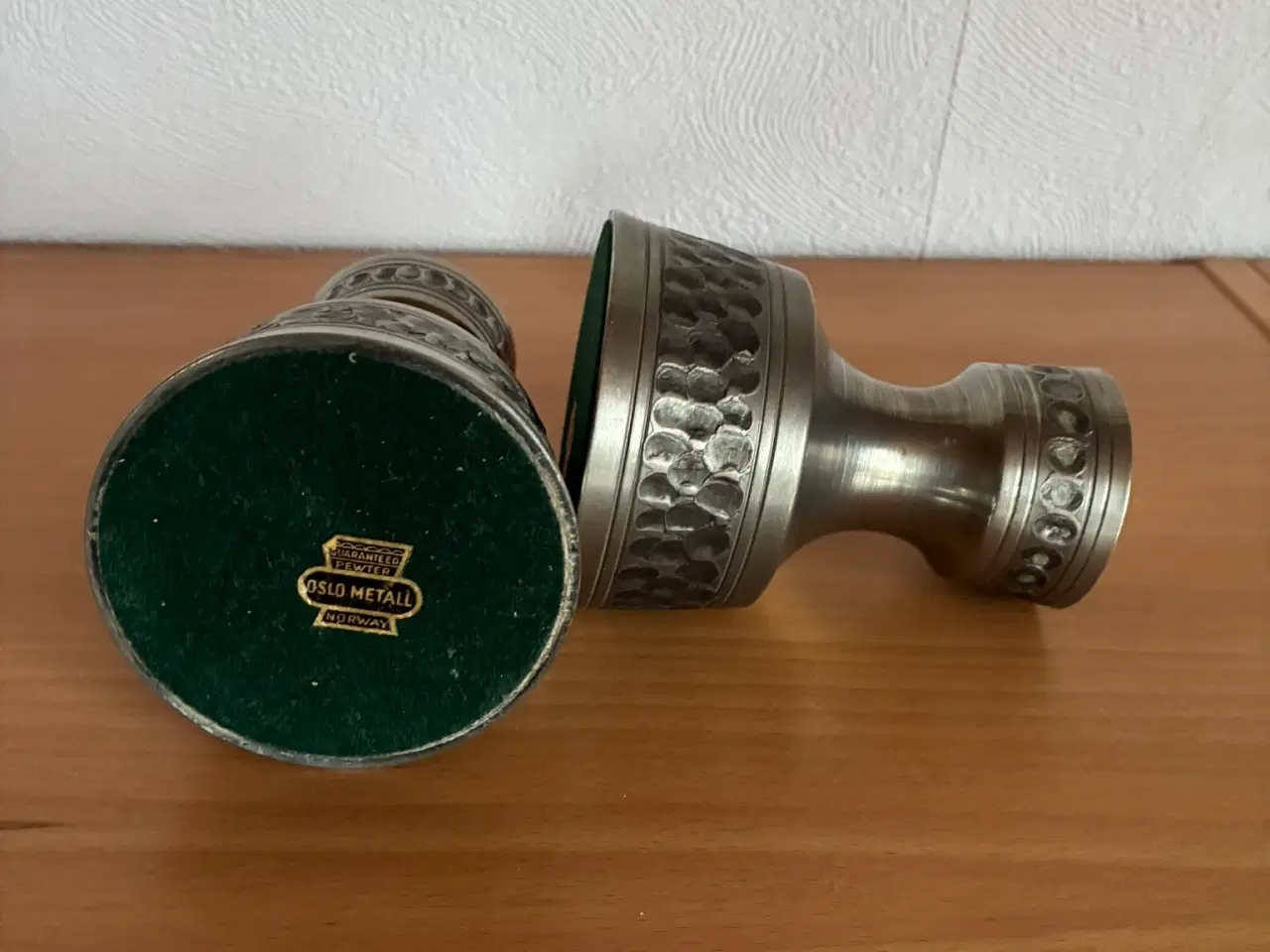 Billede 2 - Oslo Metal tin lysestager