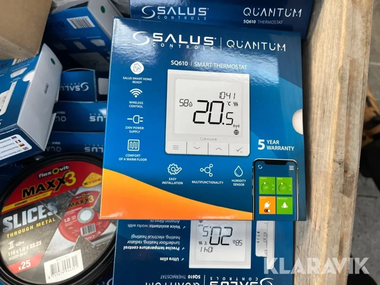 Billede 4 - Lot - thermostater, værktøj og øvrigt