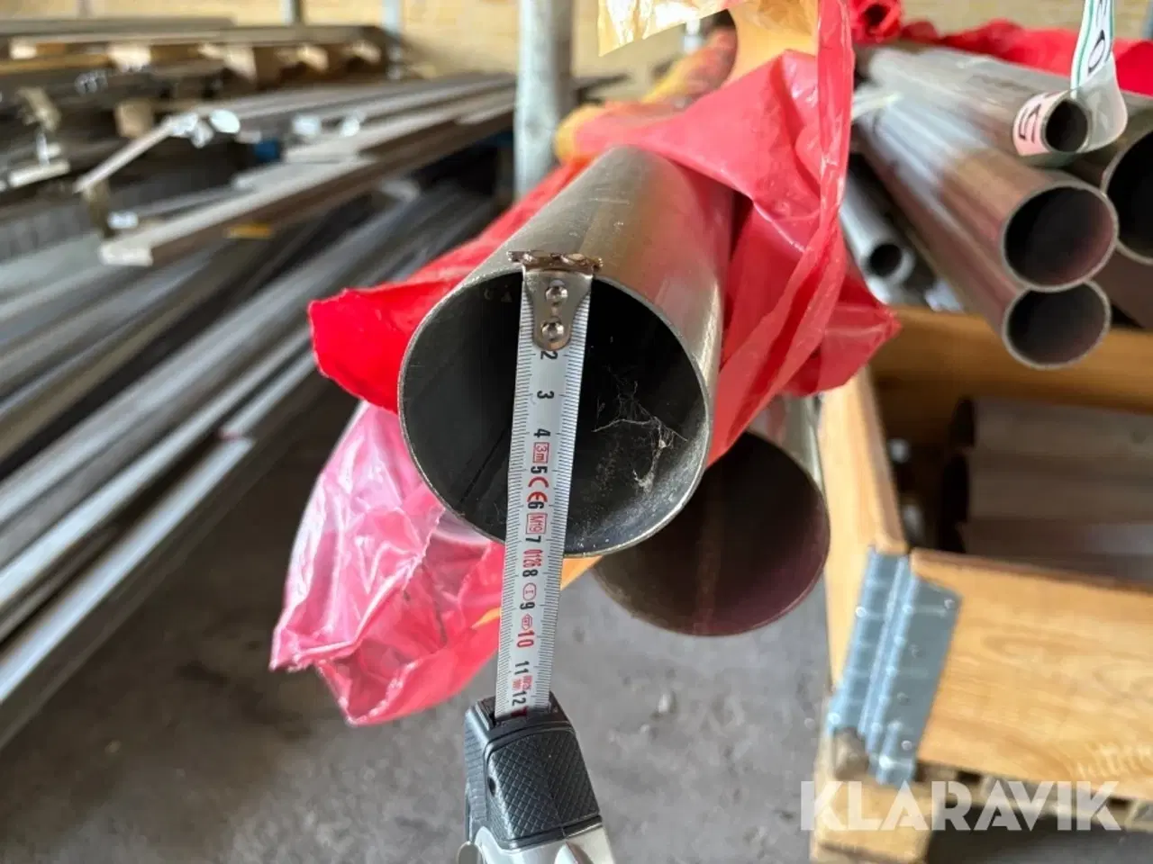 Billede 7 - Rustfristål rør 304/316 + akselstål 18 styk