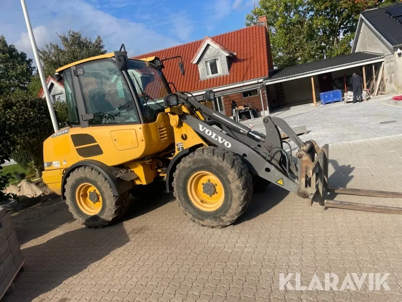 Billede 4 - Hjullæsser Volvo L25F med tilbehør
