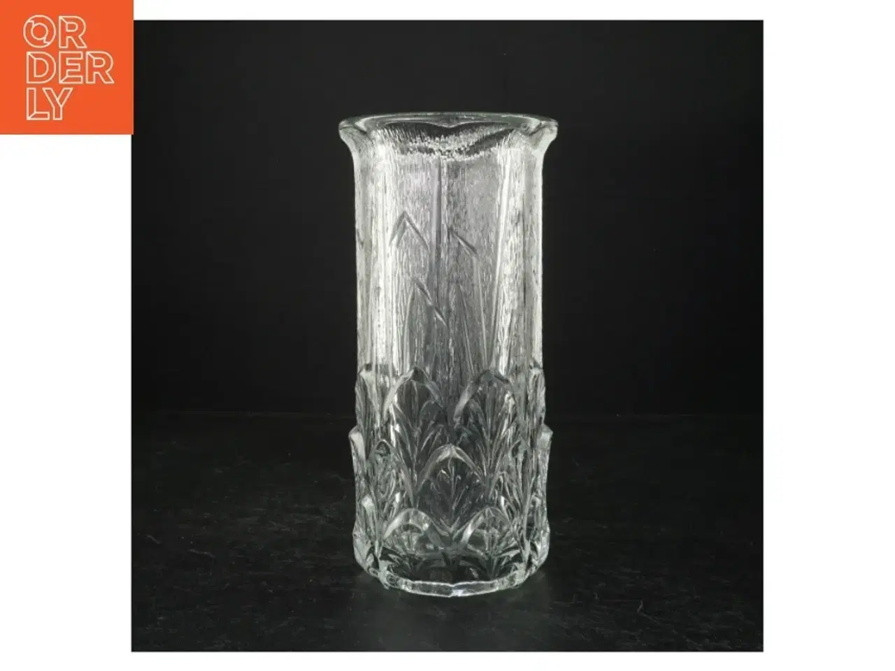 Billede 1 - Glasvase (str. 24 cm)