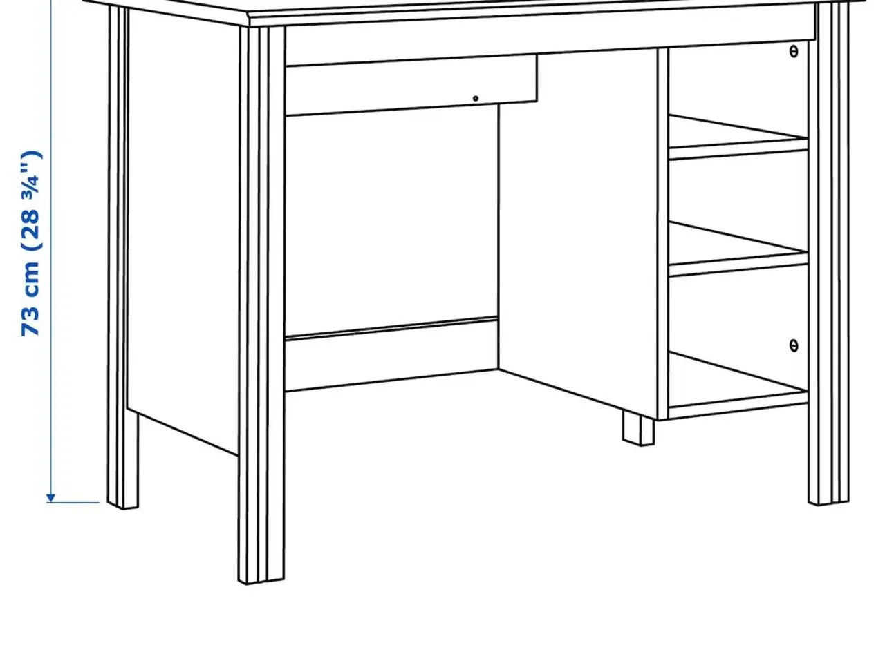 Billede 5 - Dejligt skrivebord 