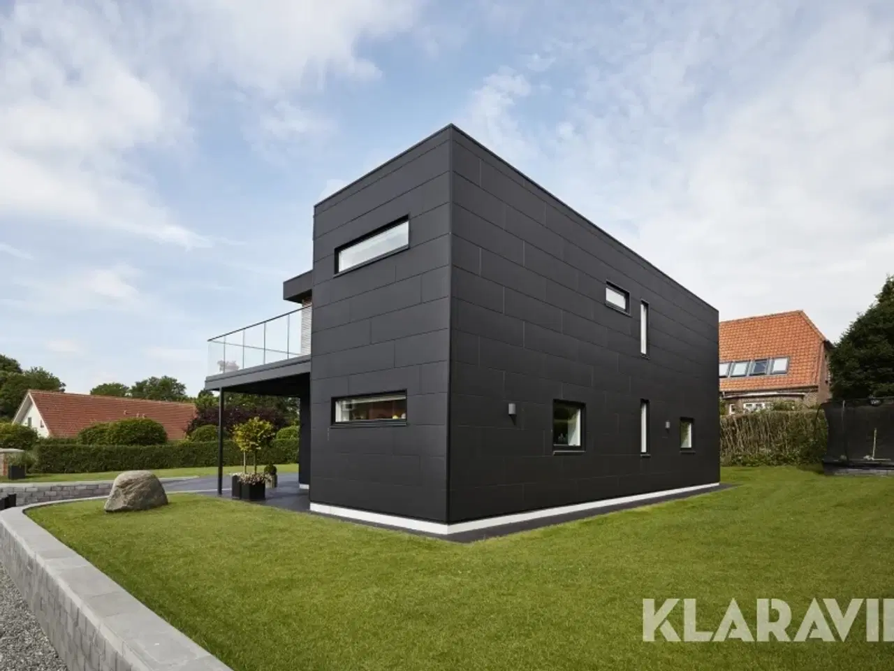 Billede 6 - Facadebeklædning Nichiha 4TG Midnight Black -160 m2