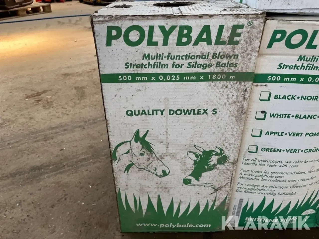 Billede 4 - Wrapfolie Polybale Quality Dowlex S - 10 styk