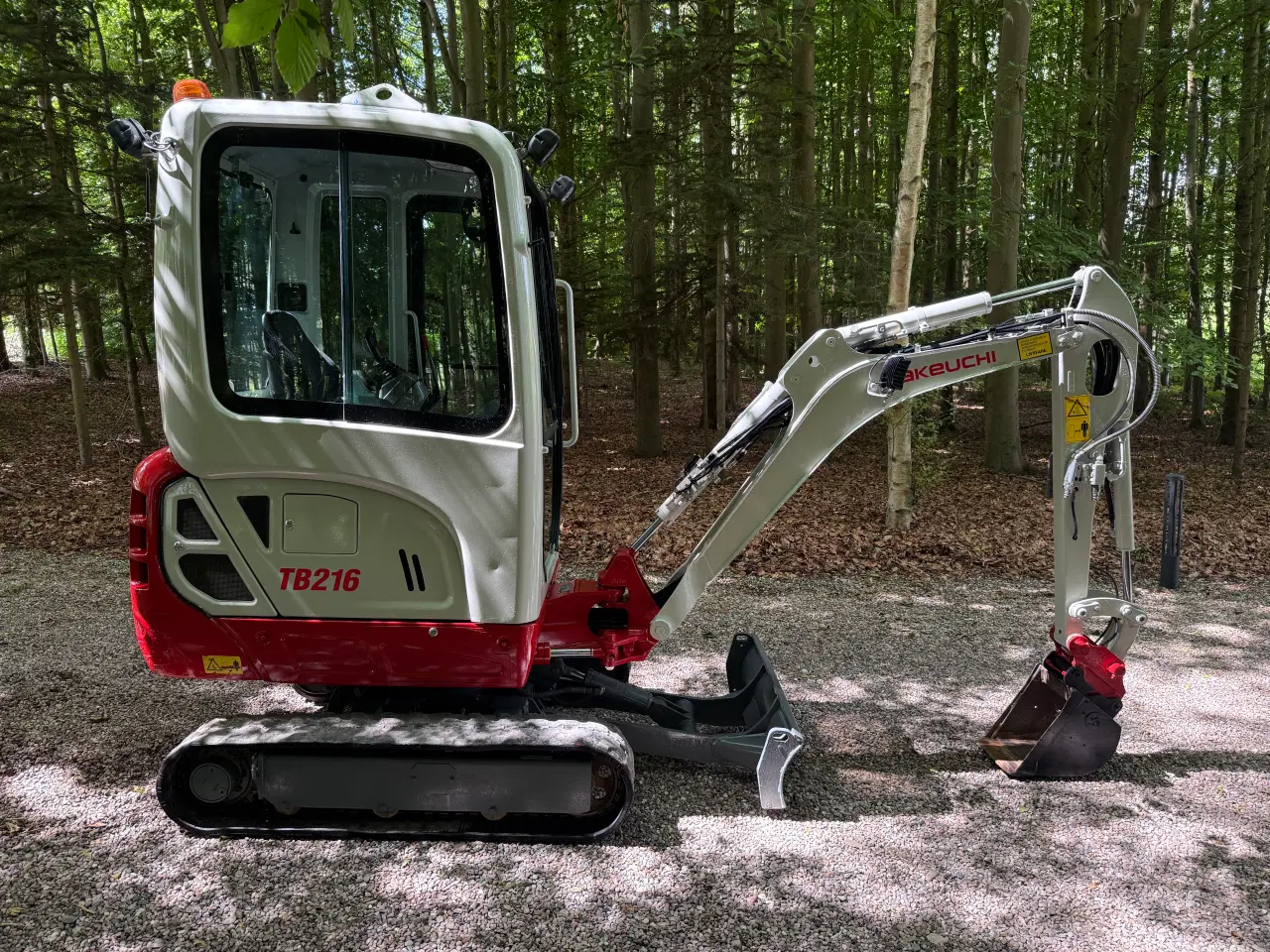 Billede 5 - Minigraver Takeuchi TB216