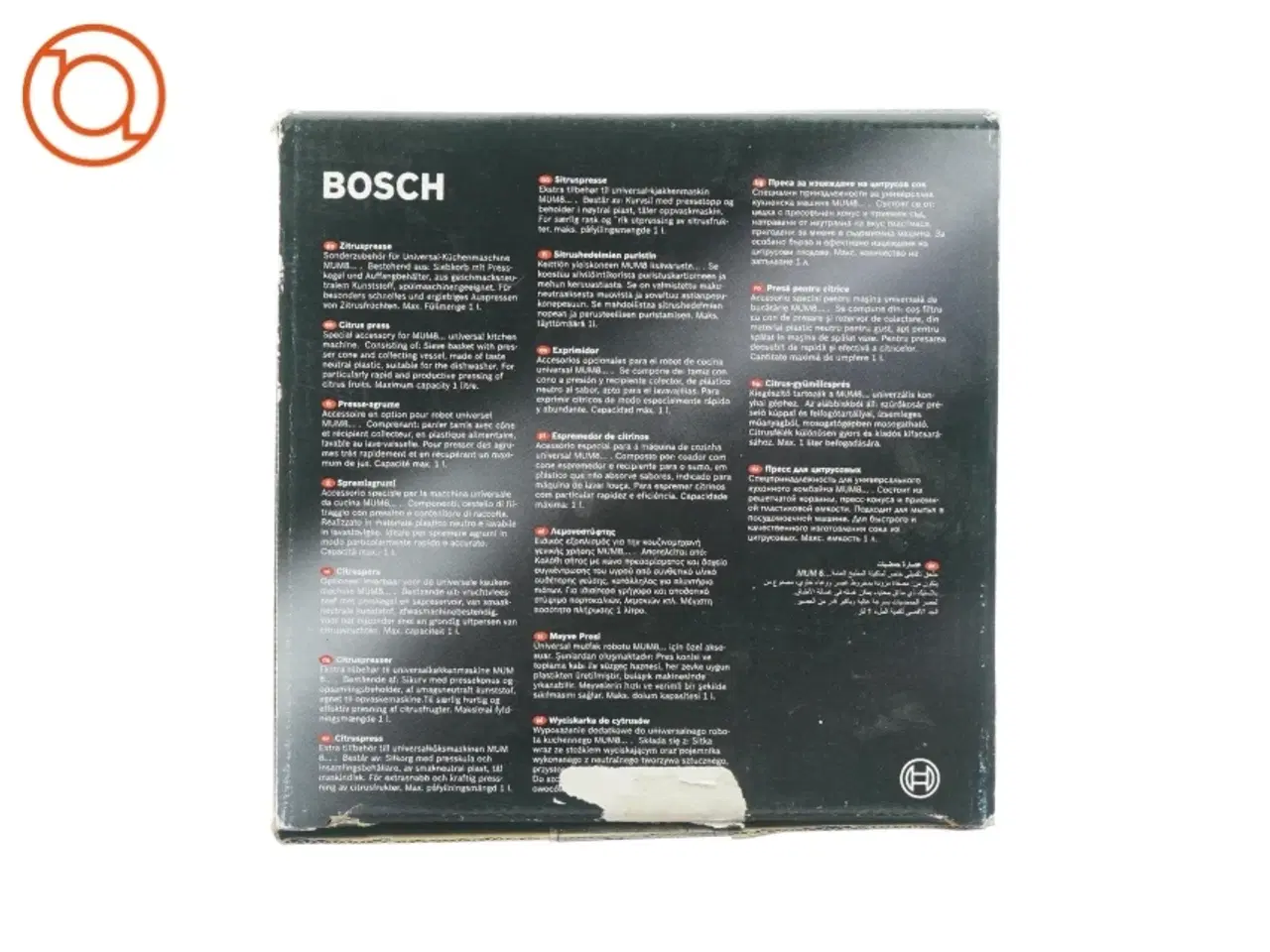 Billede 5 - ny Citronpresser fra Bosch (str. 13 x 18)