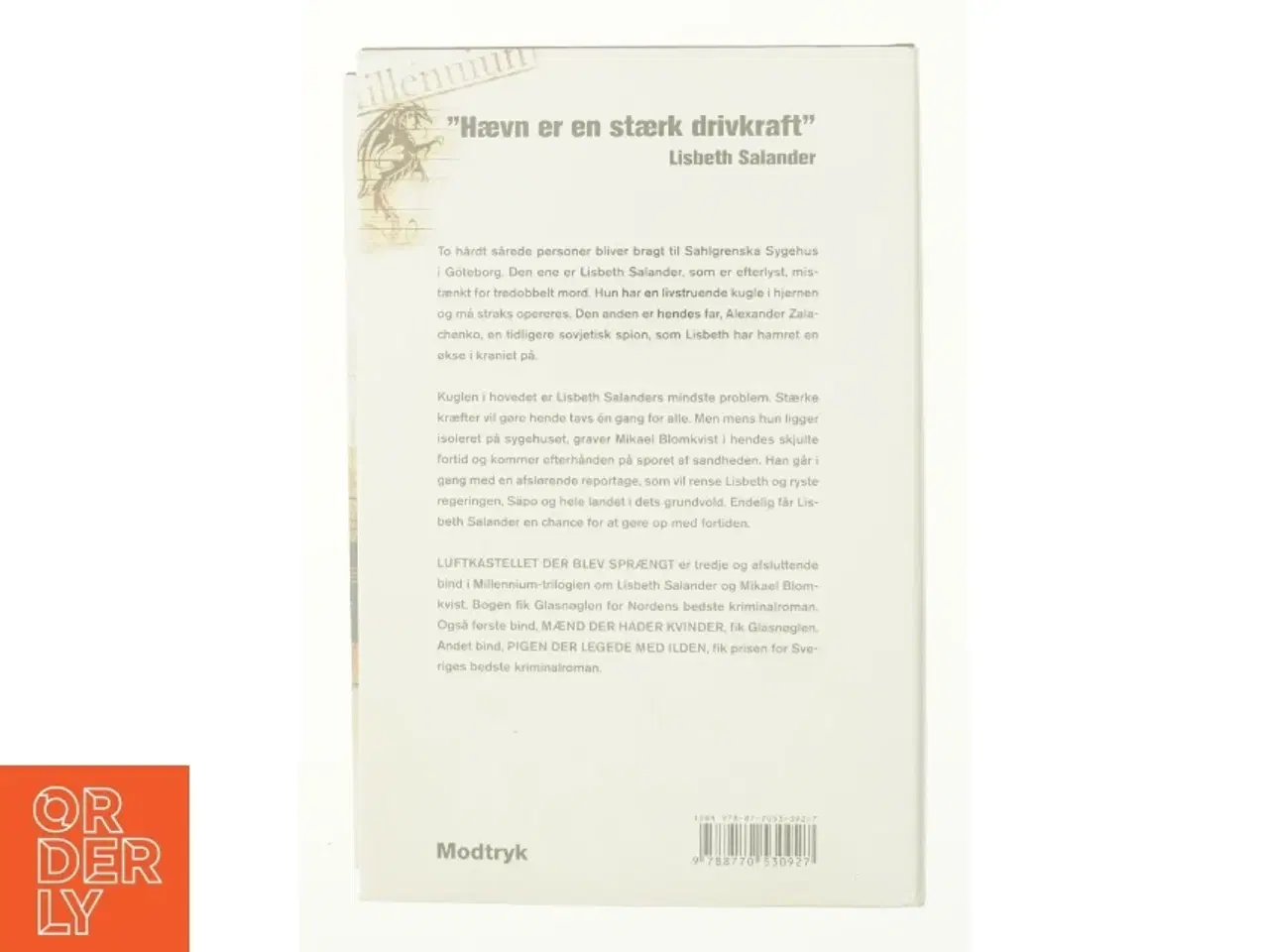 Billede 3 - Luftkastelletderblevsprngt Stir up a Hornets&#39; Nest of Girl. Shi Dige Larsen. the Danish Original. Hardcover](chinese Edition) (Bog)