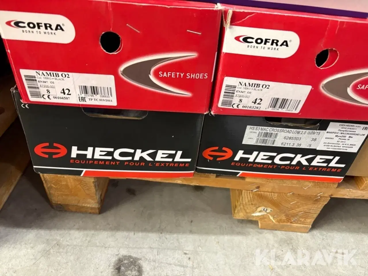 Billede 6 - Arbejdssko - assoteret type - 115 styks i alt