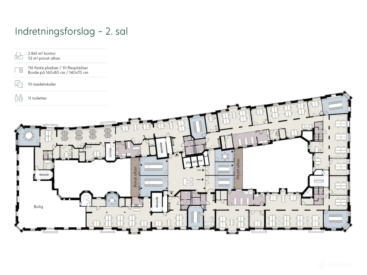 Billede 17 - Kontorer i Helmerhus - et restaureret historisk ikon i hjertet af København