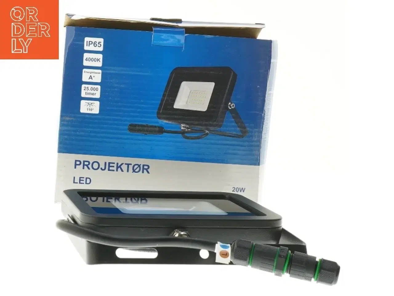 Billede 1 - LED projektør 20W fra Rohs (str. 16x18 cm)