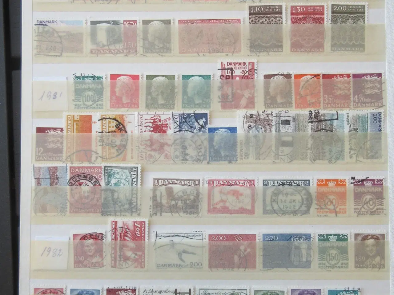 Billede 8 - Danmark samling i indstiksbog over 700 mærker