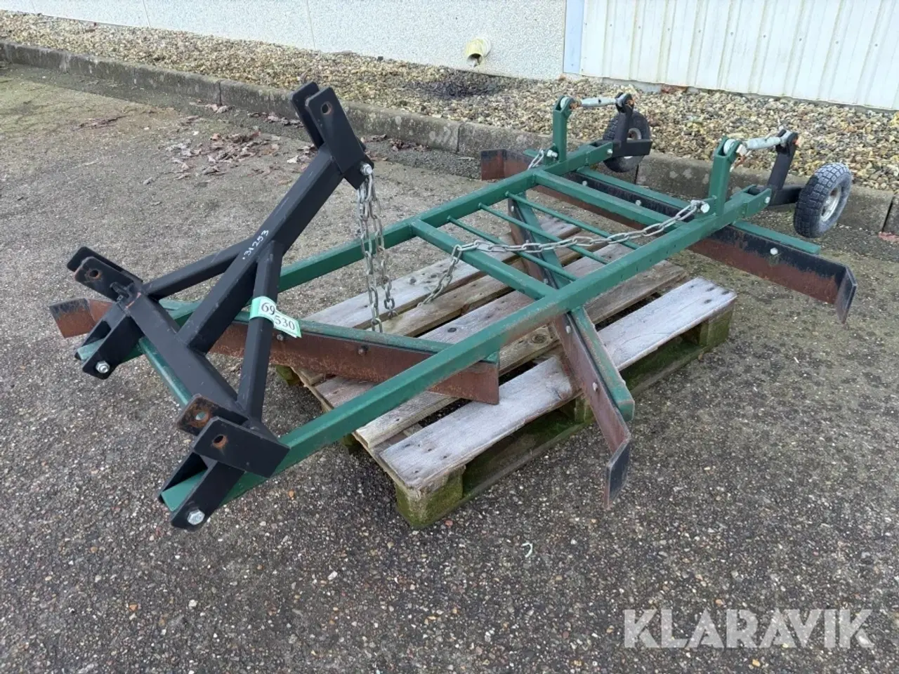 Billede 1 - Vejhøvl med hjul