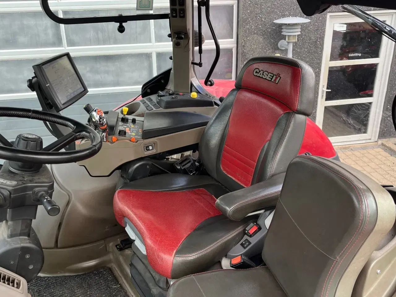 Billede 8 - Case IH Optum 300 CVX Med frontlift og læder kabine.